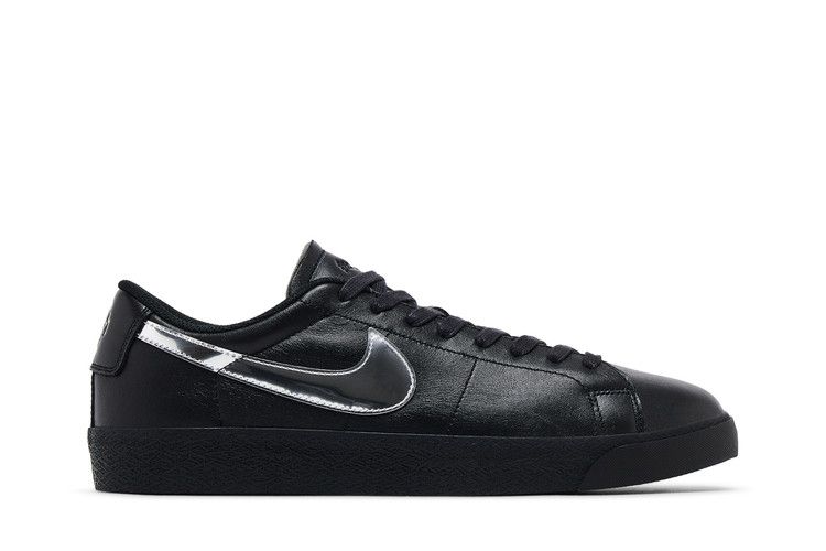 Dancer Skateboards x Nike Zoom Blazer Low SB 'Black Metallic Silver'