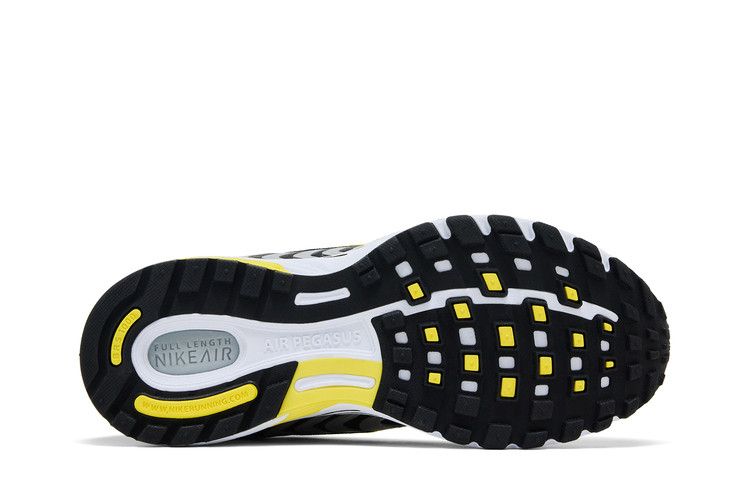 Nike Air Pegasus 2K5 'Metallic Silver Black Opti Yellow'