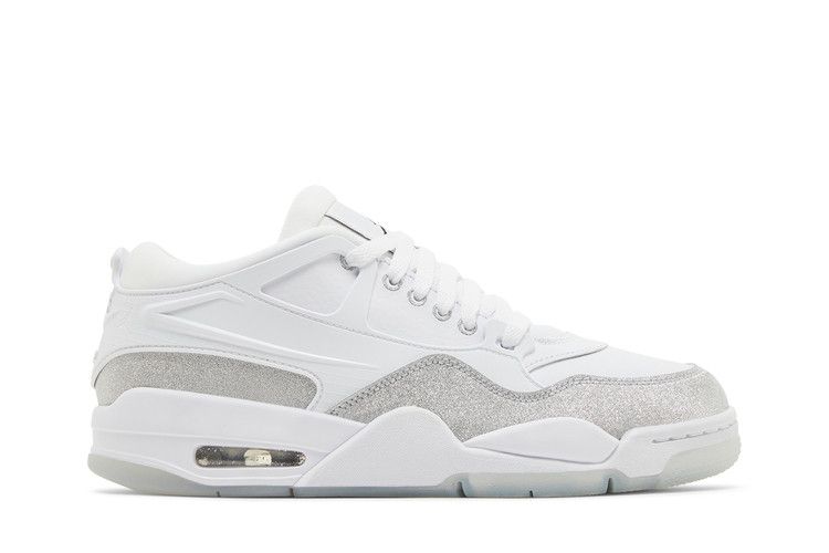 Air Jordan 4 RM 'White Silver Glitter'