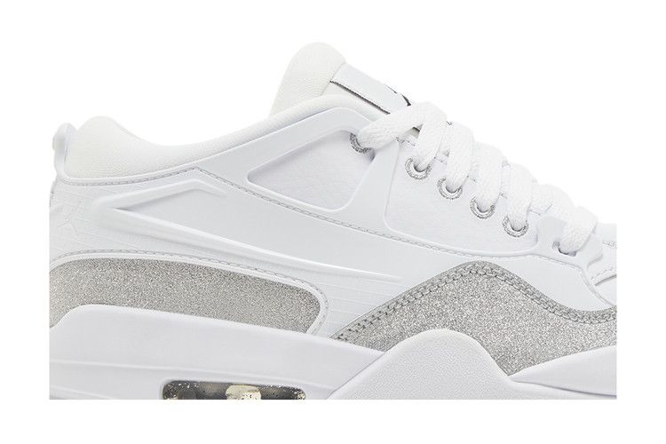 Air Jordan 4 RM 'White Silver Glitter'