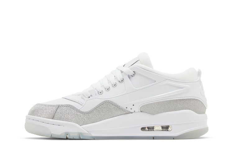 Air Jordan 4 RM 'White Silver Glitter'