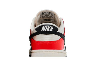 Nike Dunk Low SE 'Black Toe Bright Crimson'