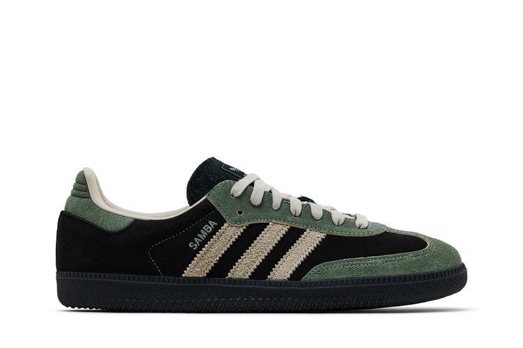 adidas Samba OG 'Black Silver Green'