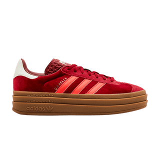 adidas Gazelle Bold 'Bright Red Velvet'