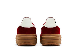 adidas Gazelle Bold 'Bright Red Velvet'