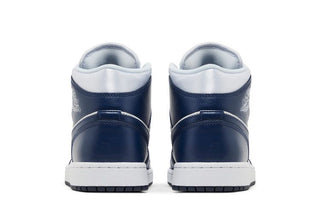 Air Jordan 1 Mid 'Midnight Navy Gold Charms'