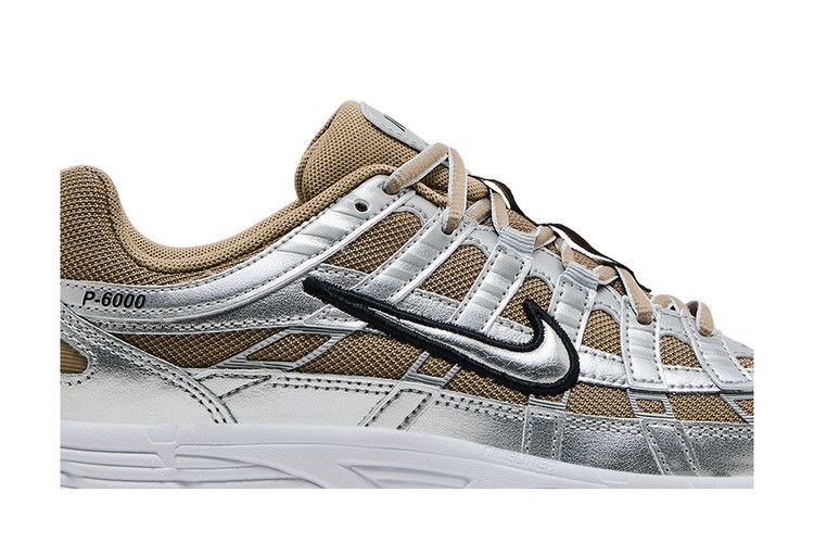 Nike P-6000 'Khaki Metallic Silver'