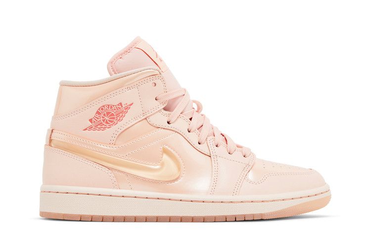 Air Jordan 1 Mid 'Patent Valentine's Day'