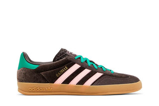 adidas Gazelle Indoor 'Dark Brown Pink Green Velvet'