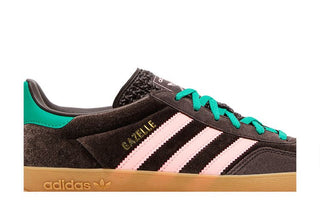 adidas Gazelle Indoor 'Dark Brown Pink Green Velvet'