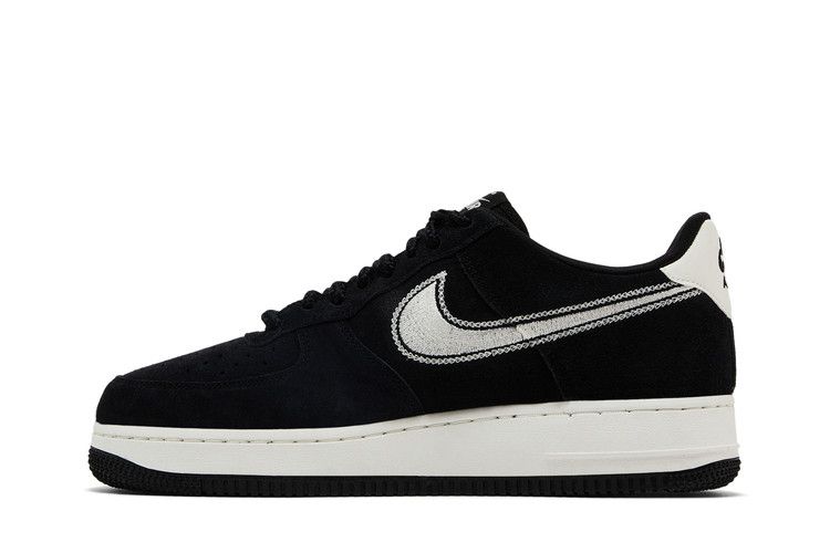 Nike Air Force 1 '07 LV8 'Embroidered Swoosh - Black Sail'