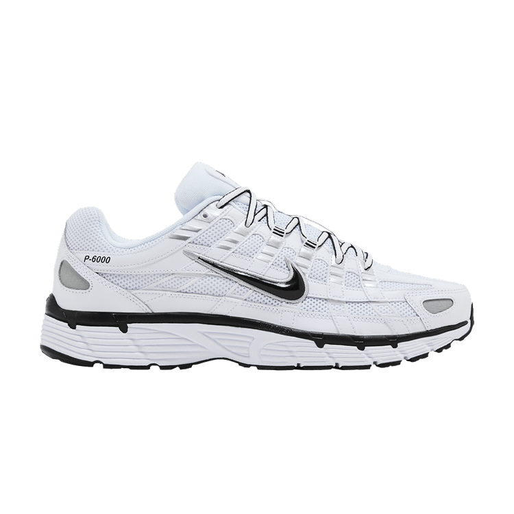 Nike P-6000 'White Metallic Silver Black'
