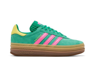 adidas Gazelle Bold 'Court Green Lucid Pink'