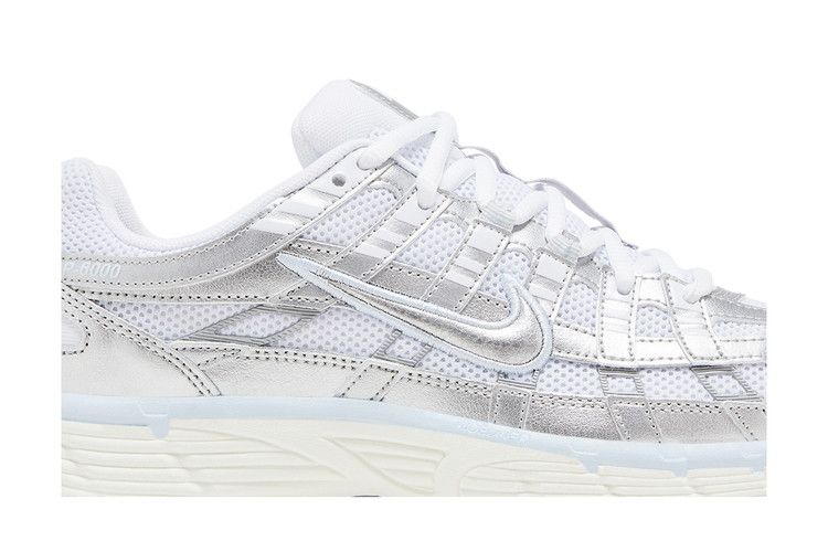 Nike P-6000 'White Metallic Silver'