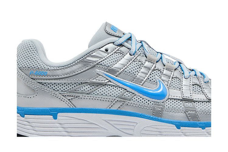 Nike P-6000 'Metallic Platinum University Blue'