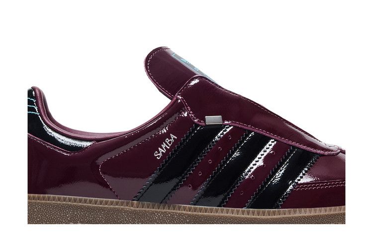 adidas Samba OG 'Maroon Black Patent'