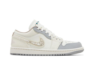 Air Jordan 1 Low 'Sail Soft Pearl Sequins'
