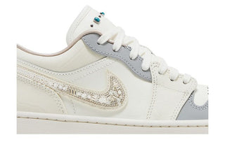 Air Jordan 1 Low 'Sail Soft Pearl Sequins'
