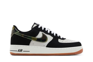 Nike Air Force 1 Low 'Black Patent Camo Swoosh'
