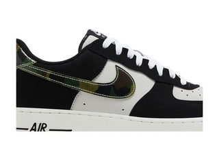 Nike Air Force 1 Low 'Black Patent Camo Swoosh'