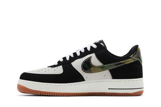 Nike Air Force 1 Low 'Black Patent Camo Swoosh'