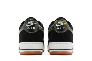 Nike Air Force 1 Low 'Black Patent Camo Swoosh'