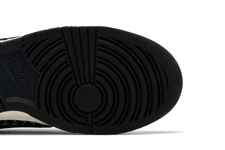 Harris Tweed x Nike Dunk Low 'Black Phantom'