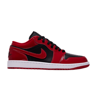 Air Jordan 1 Low 'Patent Varsity Red Black'