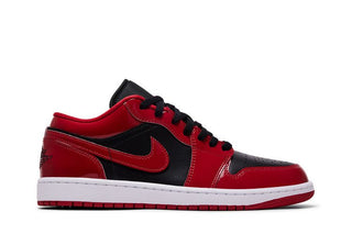 Air Jordan 1 Low 'Patent Varsity Red Black'