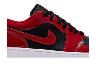 Air Jordan 1 Low 'Patent Varsity Red Black'