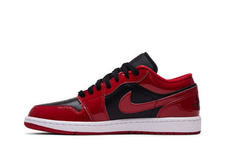 Air Jordan 1 Low 'Patent Varsity Red Black'