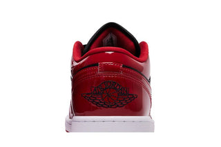 Air Jordan 1 Low 'Patent Varsity Red Black'