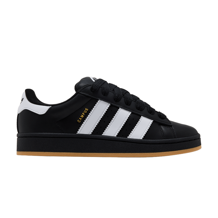 adidas Campus 00s 'Core Black Leather Gum'