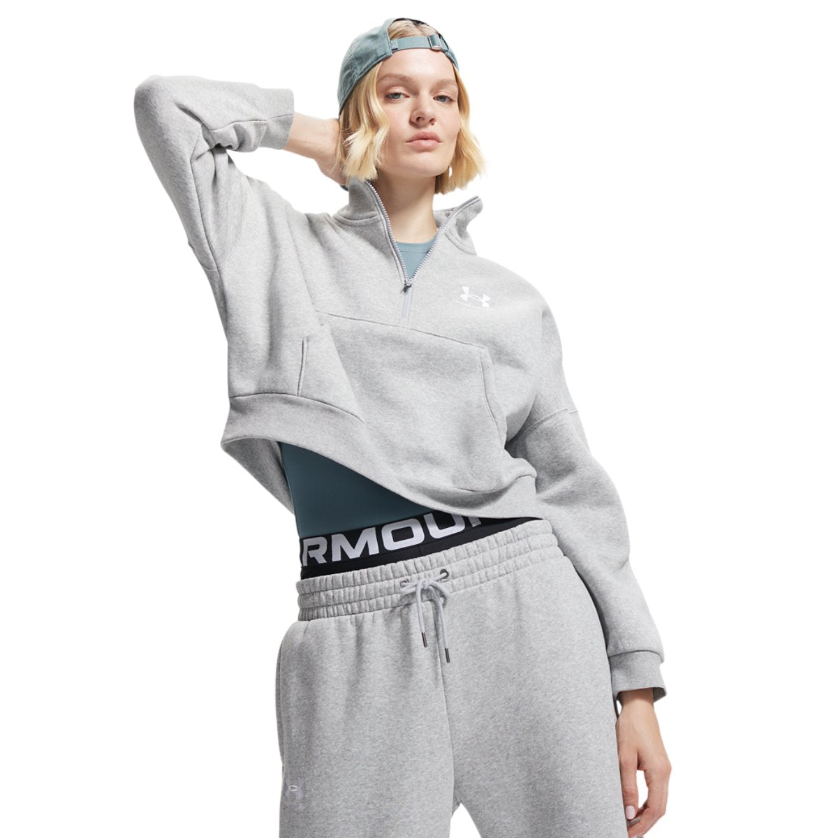 Under Armour Icon Fleece Oversized Half-Zip