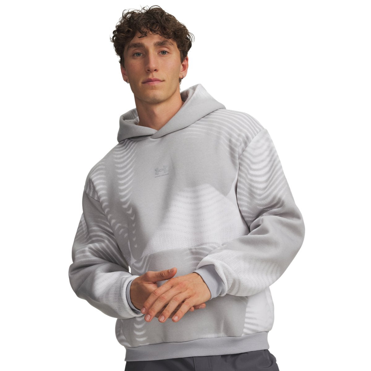 Under Armour Icon Print Fleece Hoodie