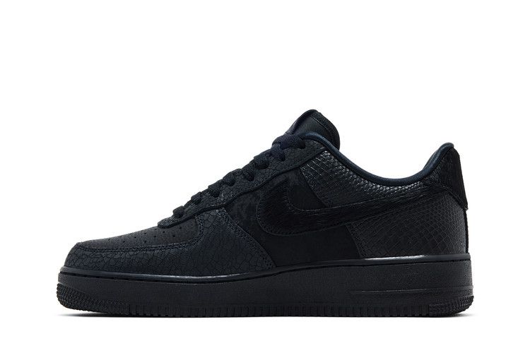 Nike Air Force 1 Low 07 LX 'Black Pony Hair Snakeskin'