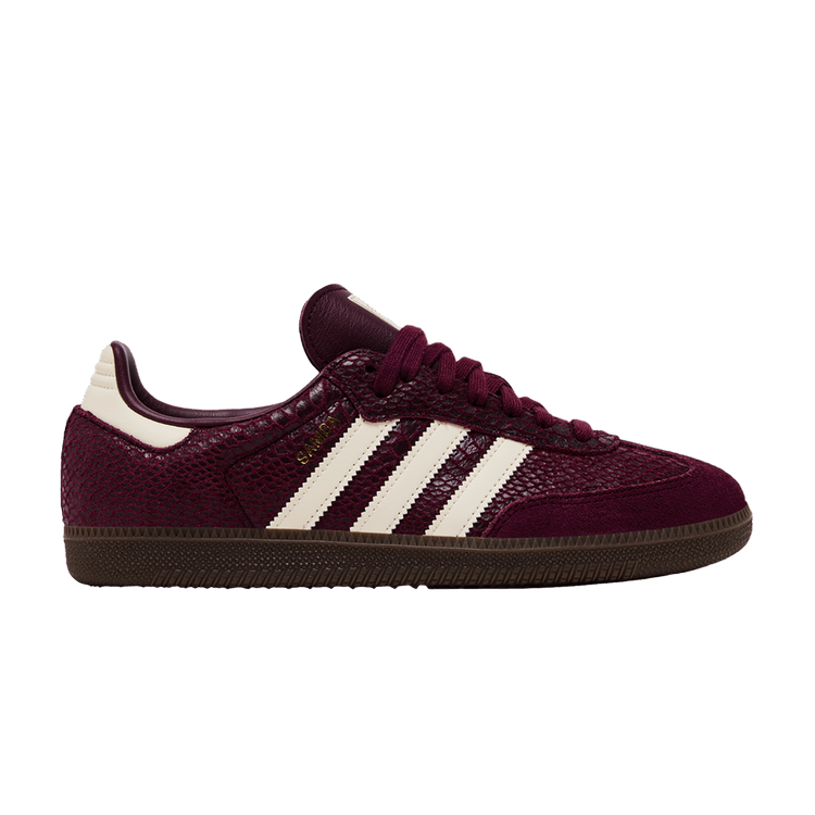 adidas Samba OG 'Maroon Cream White Gold'