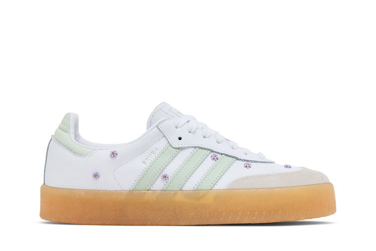 adidas Sambae 'Cloud White Linen Green Gum'