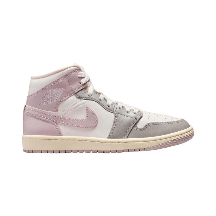 Air Jordan 1 Mid 'Enigma Stone Coconut Milk Particle Rose'