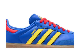adidas Samba Licensed 'Hi-Res Blue Yellow Vivid Red'