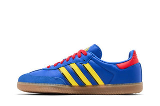 adidas Samba Licensed 'Hi-Res Blue Yellow Vivid Red'