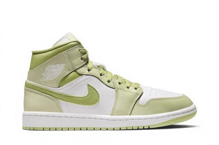Air Jordan 1 Mid 'Olive Aura Lawn Coconut Milk Sail'