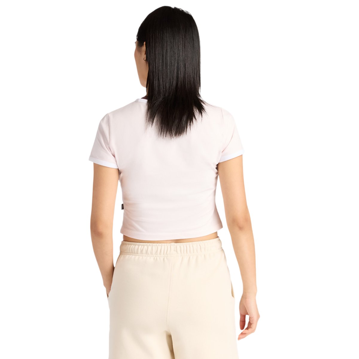 New Balance Linear Rose Baby Doll T-Shirt