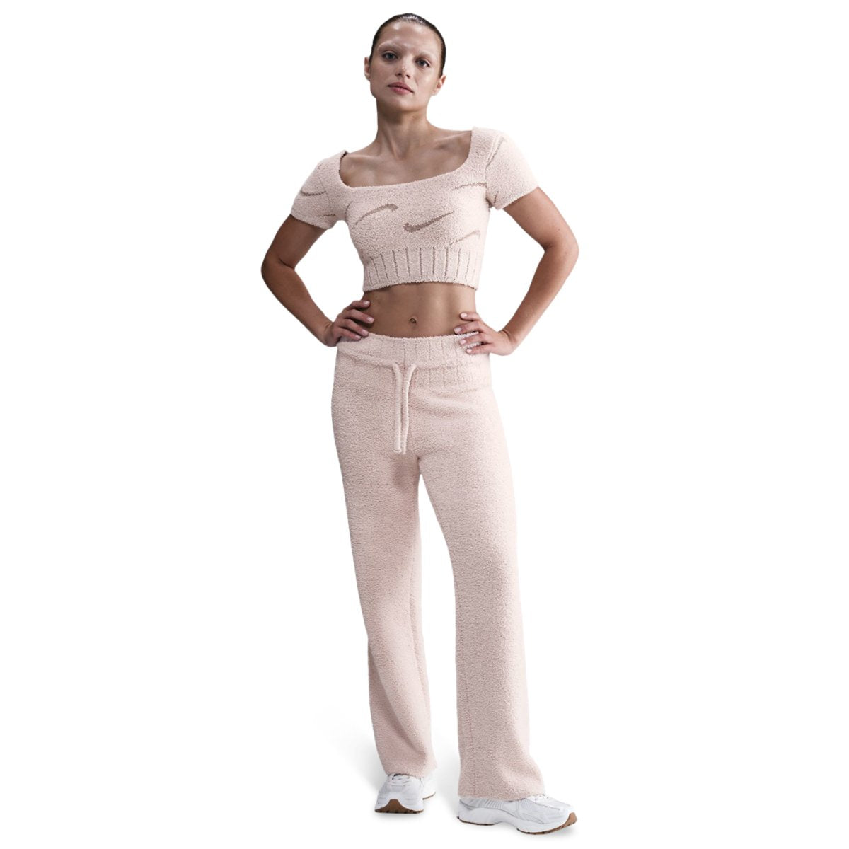 Nike NSW Phoenix Boucle Short Sleve Crop T-Shirt