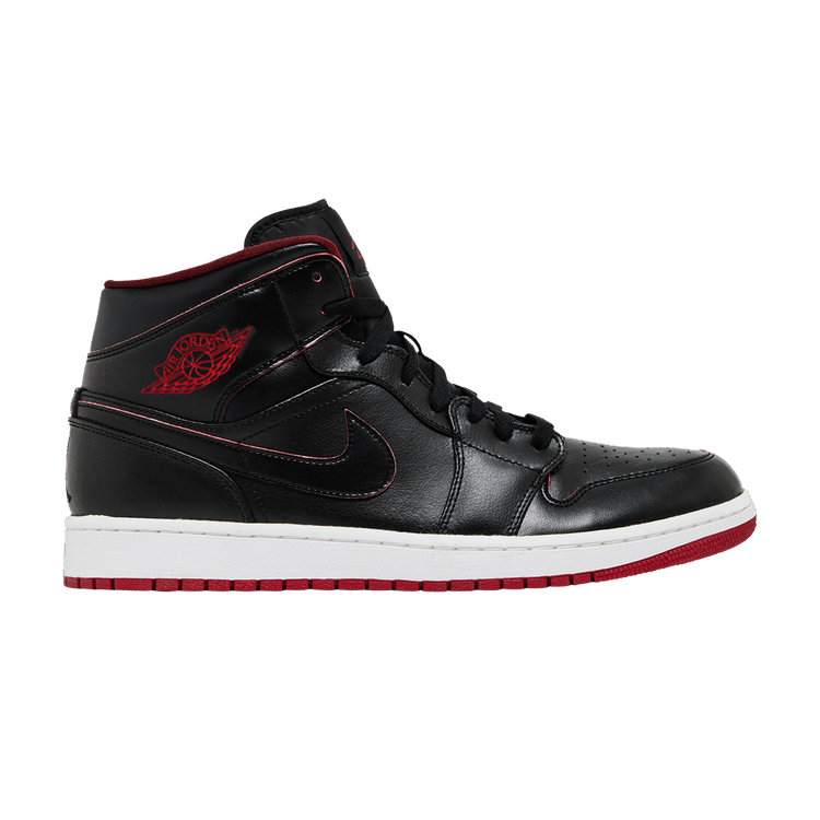 Air Jordan 1 Mid 'Black Red'