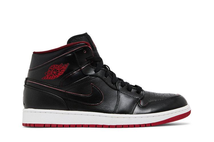Air Jordan 1 Mid 'Black Red'