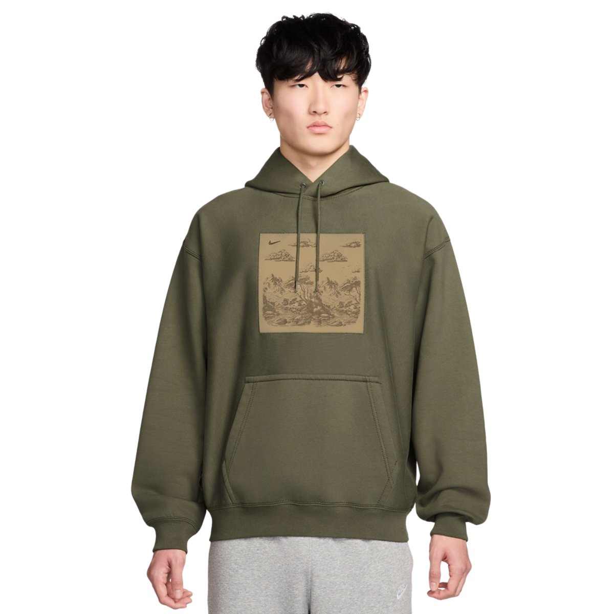 Nike NL Solo Swoosh Pullover Hood Gfx