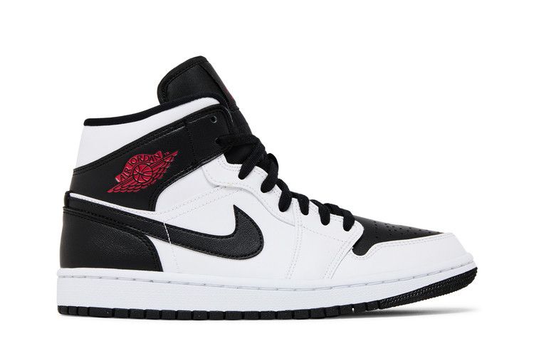 Air Jordan 1 Mid 'White Black'