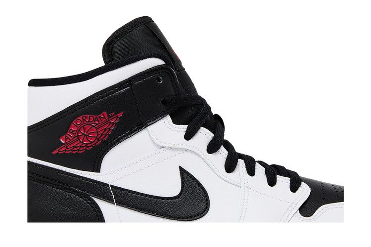 Air Jordan 1 Mid 'White Black'