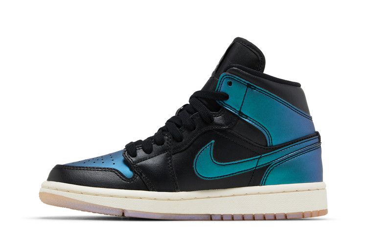 Air Jordan 1 Mid 'Metallic Turquoise'